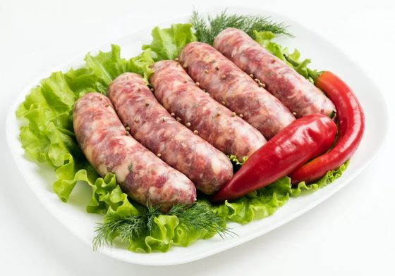 Колбаски для жарки из баранины