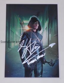 Автограф: Стивен Амелл. Стрела / Arrow