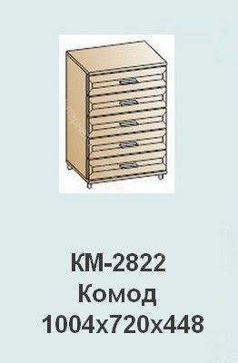 Комод КМ-2822 Мелисса
