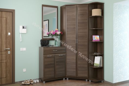 Прихожая МЕЛИССА  комп.07 Снежный ясень