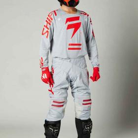 Shift Black Label King Grey/Red джерси и штаны для мотокросса