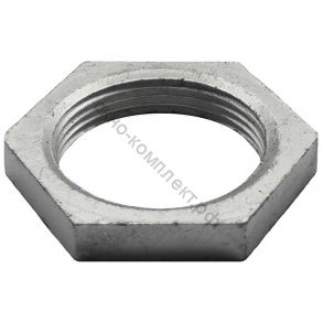 Контргайка 1/2" никель