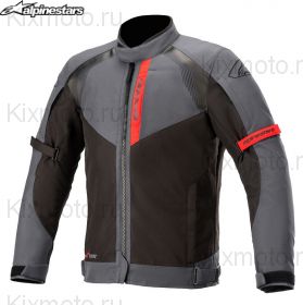 Мотокуртка Alpinestars Headlands Drystar, Черно-серо-красный