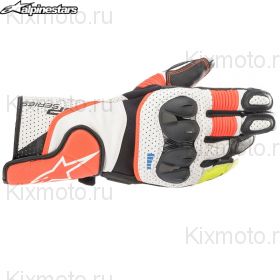 Перчатки Alpinestars SP-2 V3, Бело-красно-черные