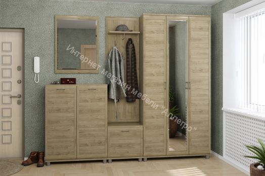 Прихожая МЕЛИССА  комп.02 Акация Молдау