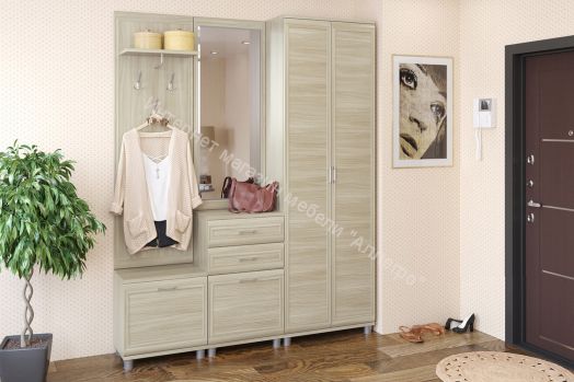 Прихожая МЕЛИССА  комп.11 Акация Молдау