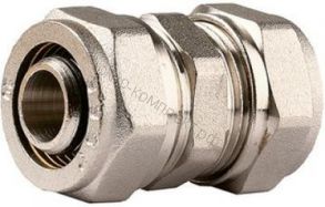 МП Муфта соединительная S20х20 цанга/цанга "AQUALINK"