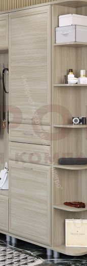 Прихожая МЕЛИССА  комп.06 Ясень Асахи