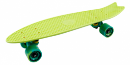 Скейтборд пластиковый Fishboard 23 light green