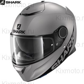 Шлем Shark Spartan Blank, Серебряный матовый