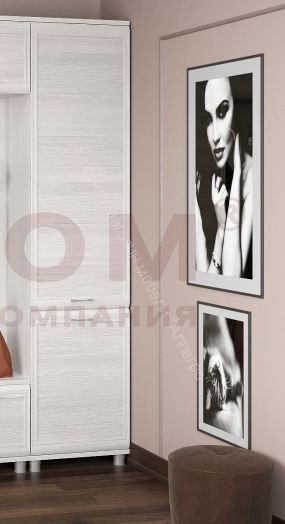 Прихожая МЕЛИССА  комп.09 Снежный ясень