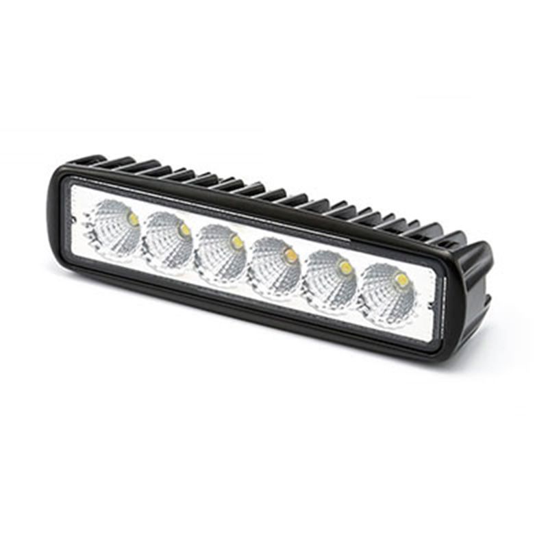 Светодиодная фара 18 Ватт 6 led Epistar 12-24 вольт ближнего света прямоугольная