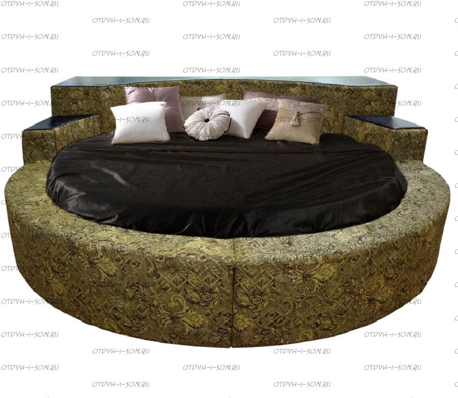 Кровать круглая Элоиза 2029 (ВМК Шале)