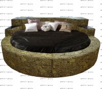 Кровать круглая Элоиза 2029 (ВМК Шале)