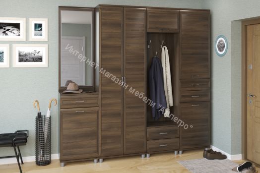 Шкаф ШК-2834 для одежды и белья Мелисса