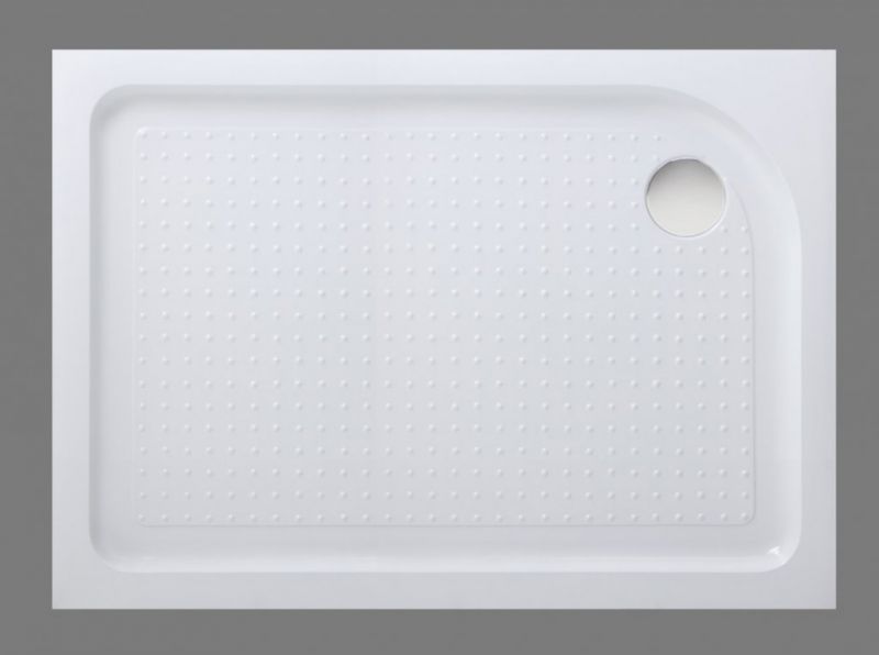 Душевой акриловый поддон Belbagno TRAY-BB-AH-120/80-15-W-R