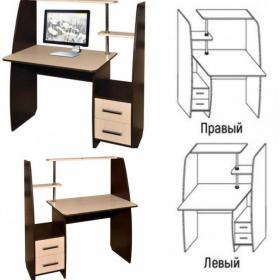 Компьютерный стол КЛ-6.2 (правый)