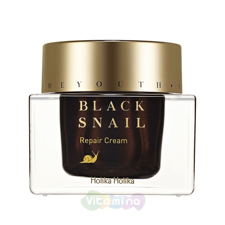 Holika Holika Крем с экстрактом черной улитки для кожи вокруг глаз Prime Youth Black Snail Repair Eye Cream