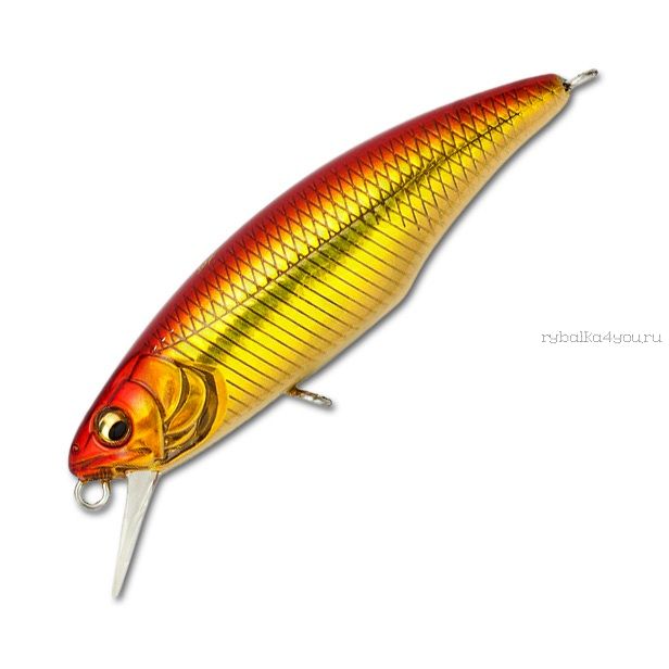 Воблер Megabass Great Hunting Worldspec 52F 52 мм / 3,2 гр / Заглубление: 0 - 0,5  м / цвет: GG Aka Kin