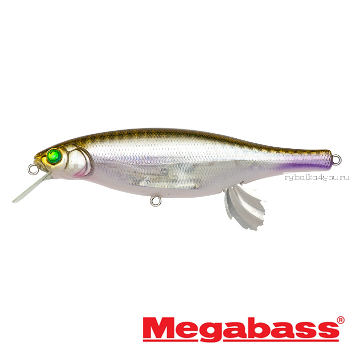 Воблер Megabass Vision 100 Miyabi 105мм / 17,4гр / Заглубление: 0,4 - 0,6 м / цвет: HT ITO Wakasagi