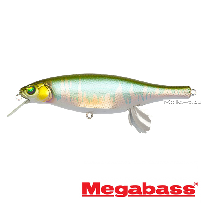 Воблер Megabass Vision 100 Miyabi 105мм / 17,4гр / Заглубление: 0,4 - 0,6 м / цвет: PM Oikawa M