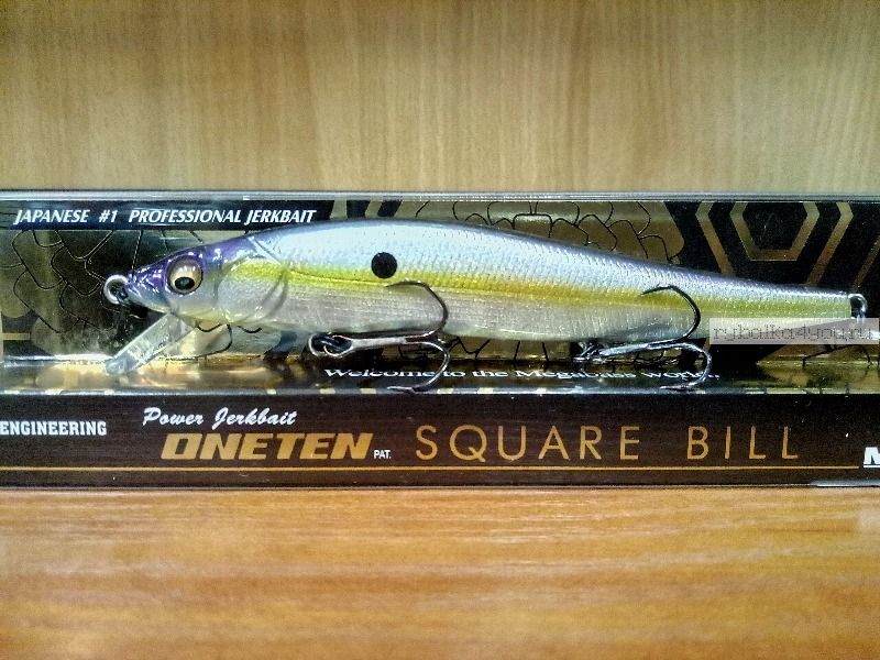 Воблер Megabass Vision Oneten Square Bill 110 мм / 13,2 гр / Заглубление: 0,3 - 1,2 м / цвет: Megabass Sexy Shad (JP)