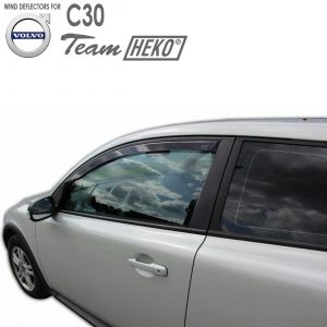 Дефлекторы ветровики Volvo C30 для боковых окон вставные Heko - арт 31252
