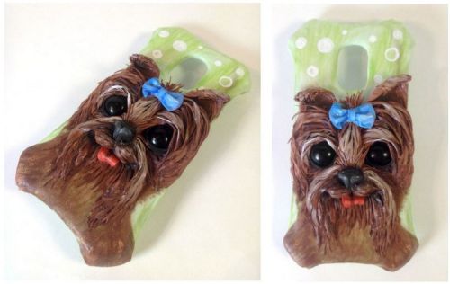 [Фом-арт] Видео-МК «Йокшир» чехол на телефон (Татьяна Шмелева)