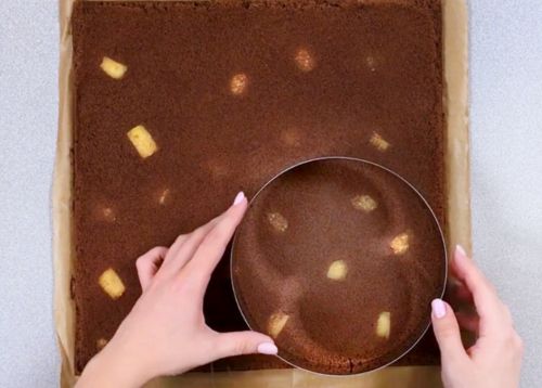 [gdetort.ru] 4 оригинальных бисквита для муссовых тортов(konditerdom_chernika)