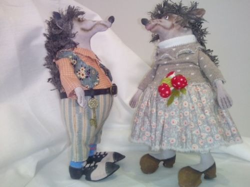 [Игрушки] Ёжики (Елена Диденко)