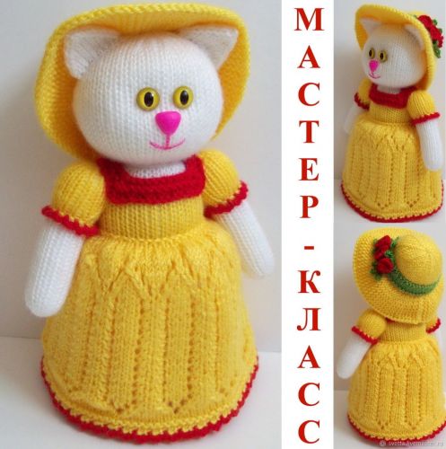 [Игрушки] Гламурная кошечка (Светлана Забелина)