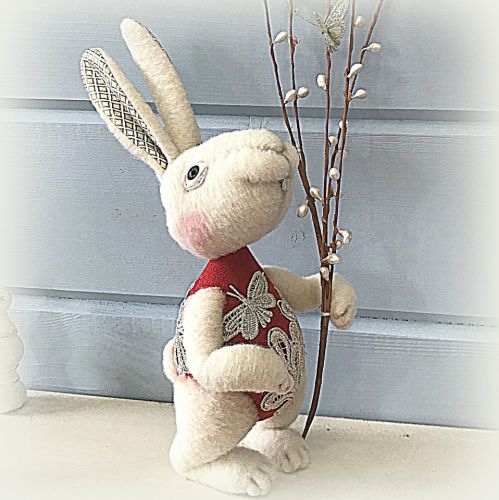 [Игрушки] Пасхальный кролик и Белый кролик (Елена Войнатовская)