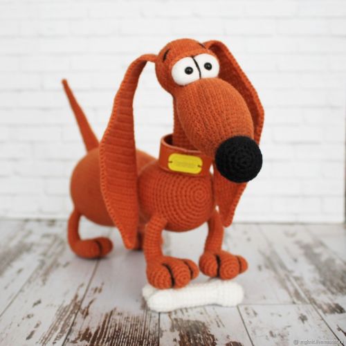 [Игрушки] Такса Горчица (Маруся Геращенко)