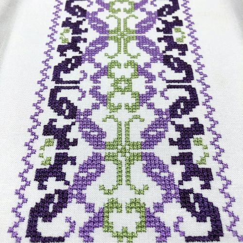 [New Embroidery] Бордюры крестом ' Нежность' (Birochka)
