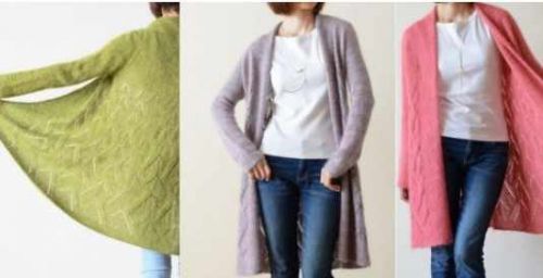 [Вязание] Кардиган Soyokaze (Ririko)