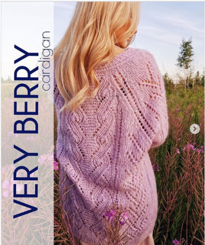[Вязание] Кардиган «Very Berry» (elkrafto)