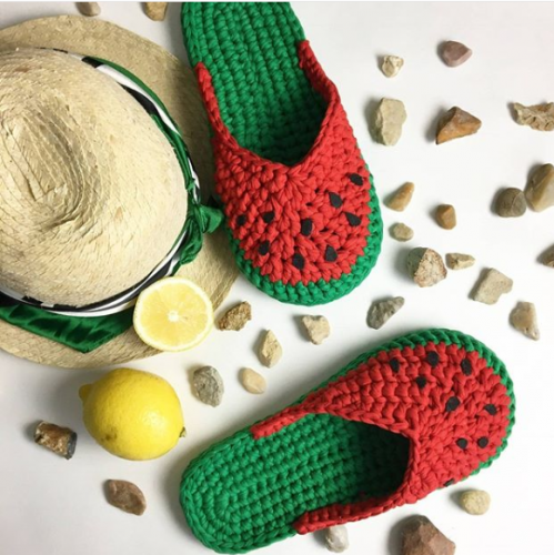 [Вязание] МК по закрытым тапочкам (petelki_net)