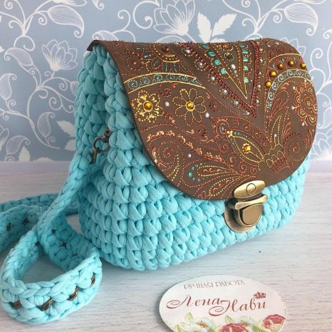 [Вязание] Сумочка «Нимфа» (Лена Нави)