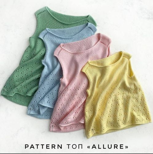 [Вязание] Топ «Allure» (zimma_knit)