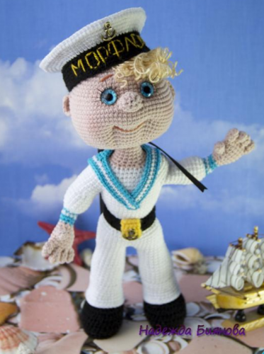 Мастер-класс Моряк Ванечка (Надежда Биянова)