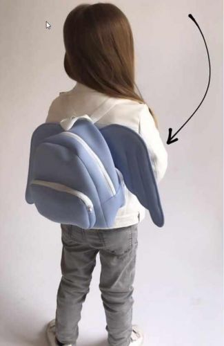 [Milky Clouds] Детский рюкзак с крылышками выкройка+видио (Ольга Степанова)