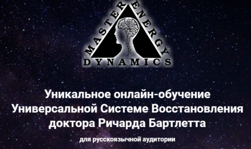 Master Energy Dynamics. Тариф Введение В M.E.D. онлайн (Ричард Бартлетт)