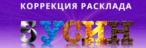 [NeSo Akademie] Коррекция расклада 5 У-Син (София Вюрстлин)