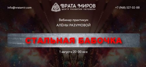 [Врата Миров] Стальная бабочка (Алёна Разумова)