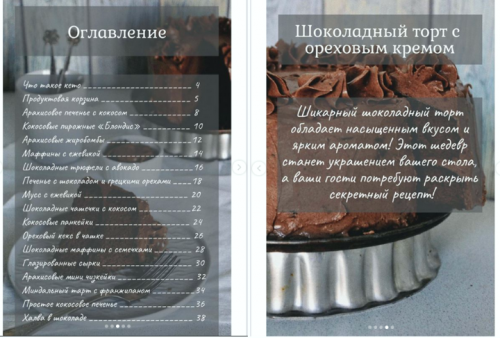 Все о вкусной кето-диете. Гид в мир кето десертов (ketoge.nika)