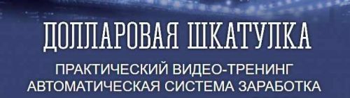 [Бизнес Дома.ру] Долларовая шкатулка - Автоматическая система заработка (Евгений Апанасов)