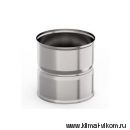 Адаптер котла ф 120*120 1,0 нержавейка h=120