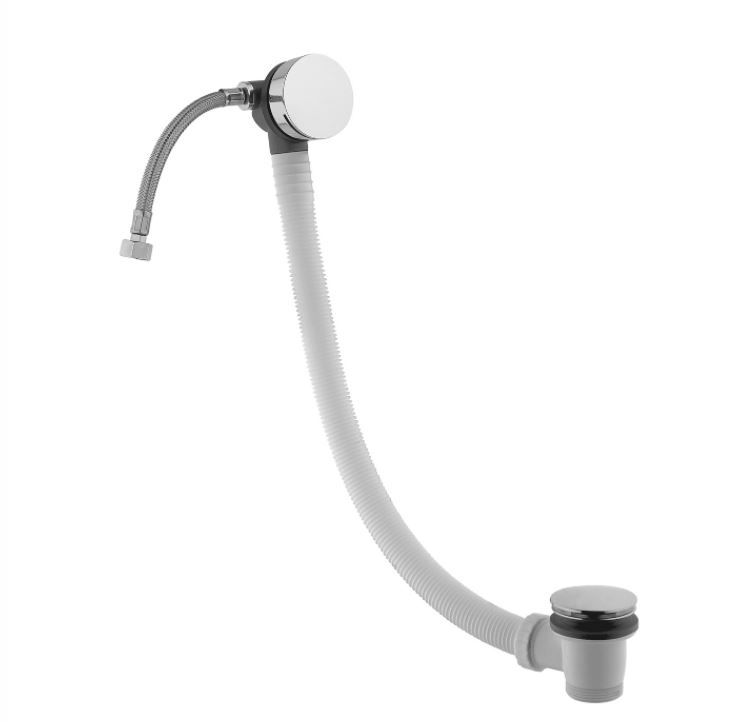 Изображение Слив-перелив для ванны Fantini Nostromo 91 29 W002 с донным клапаном