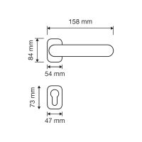 Ручка Linea Cali ARCADIA 1640 RB