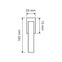 Оконная ручка Linea Cali Zen Fusion 1585 SK схема